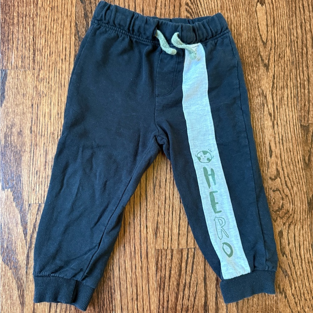 Black Baby Boy ‘Hero’ pants - Size 12 - 18 months